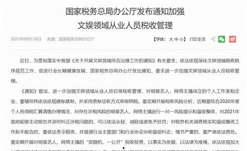 纳税明星网红,引领税务新风尚的榜样力量