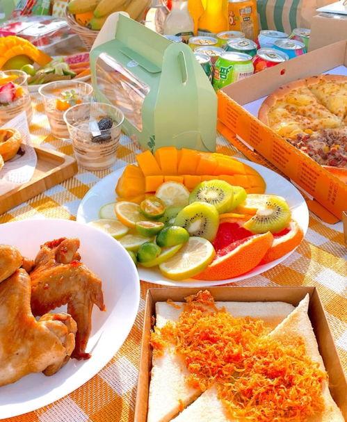 明星网红野餐,打造夏日野餐盛宴